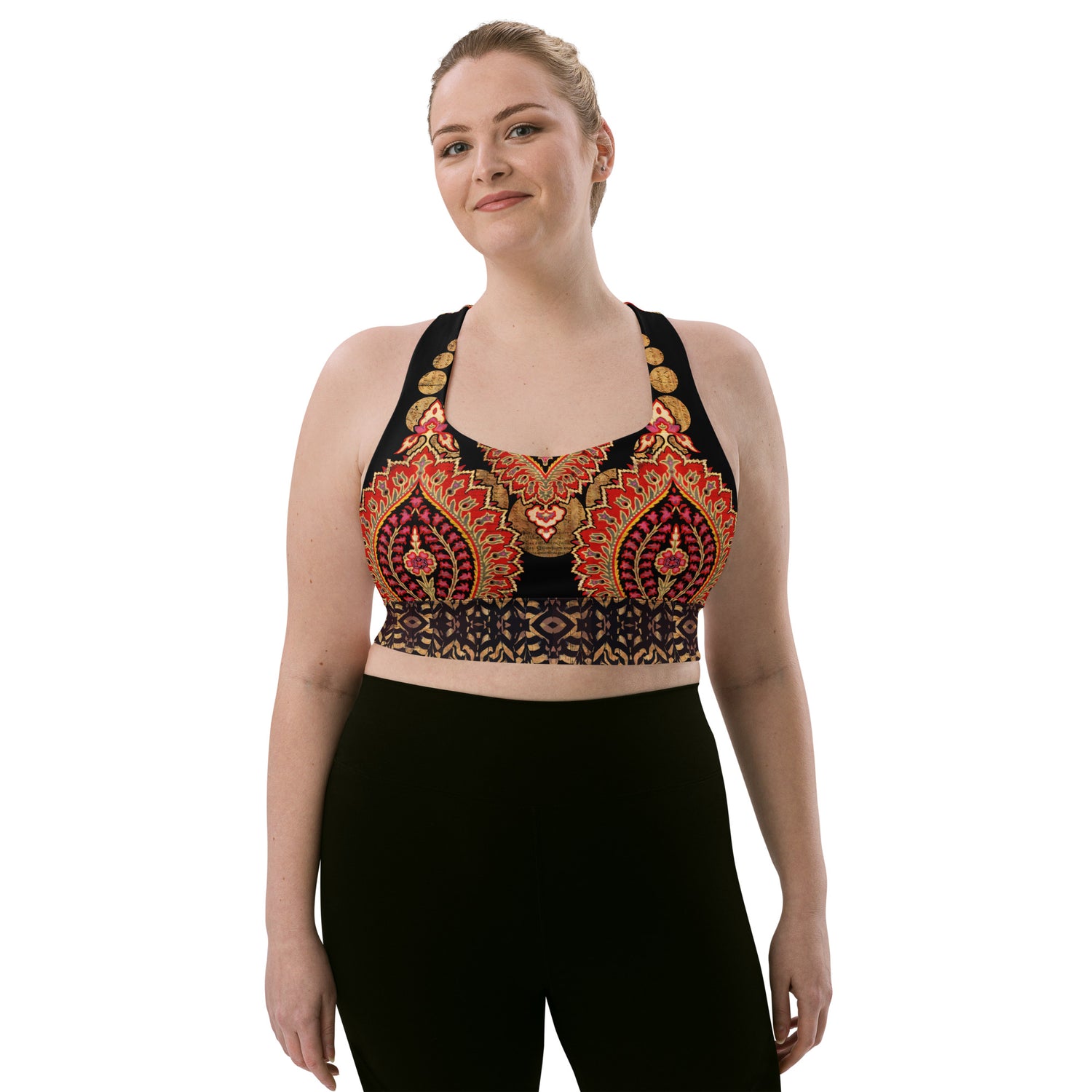 Marrakech Mystique Longline Sports Bra – Matus Atelier